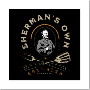 Sherman's Own Southern BBQ Posters and Art